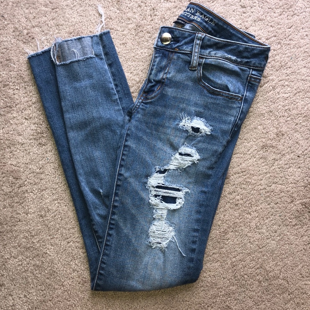 AE Outfitters skinny jeans $8